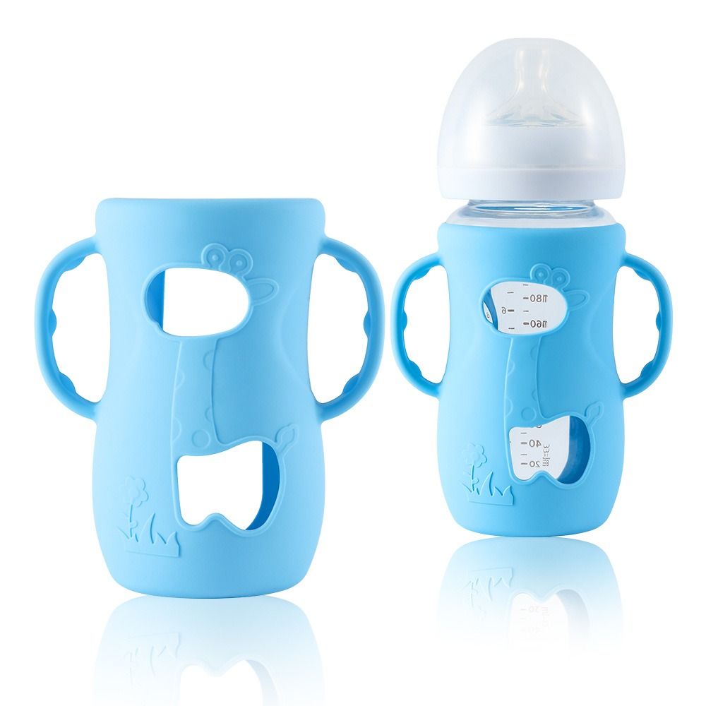 Baby Food Universe - Funda Universal para biberones antirotura con