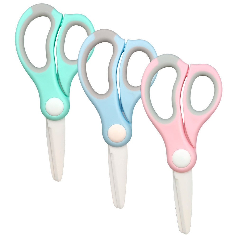 Baby Food Scissors - Tijeras de cerámica portátiles, molinos de