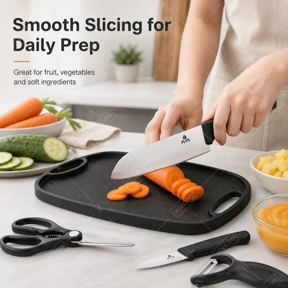 Juego de Cuchillos para Prepar - Baby Food Scissors reseña y precio