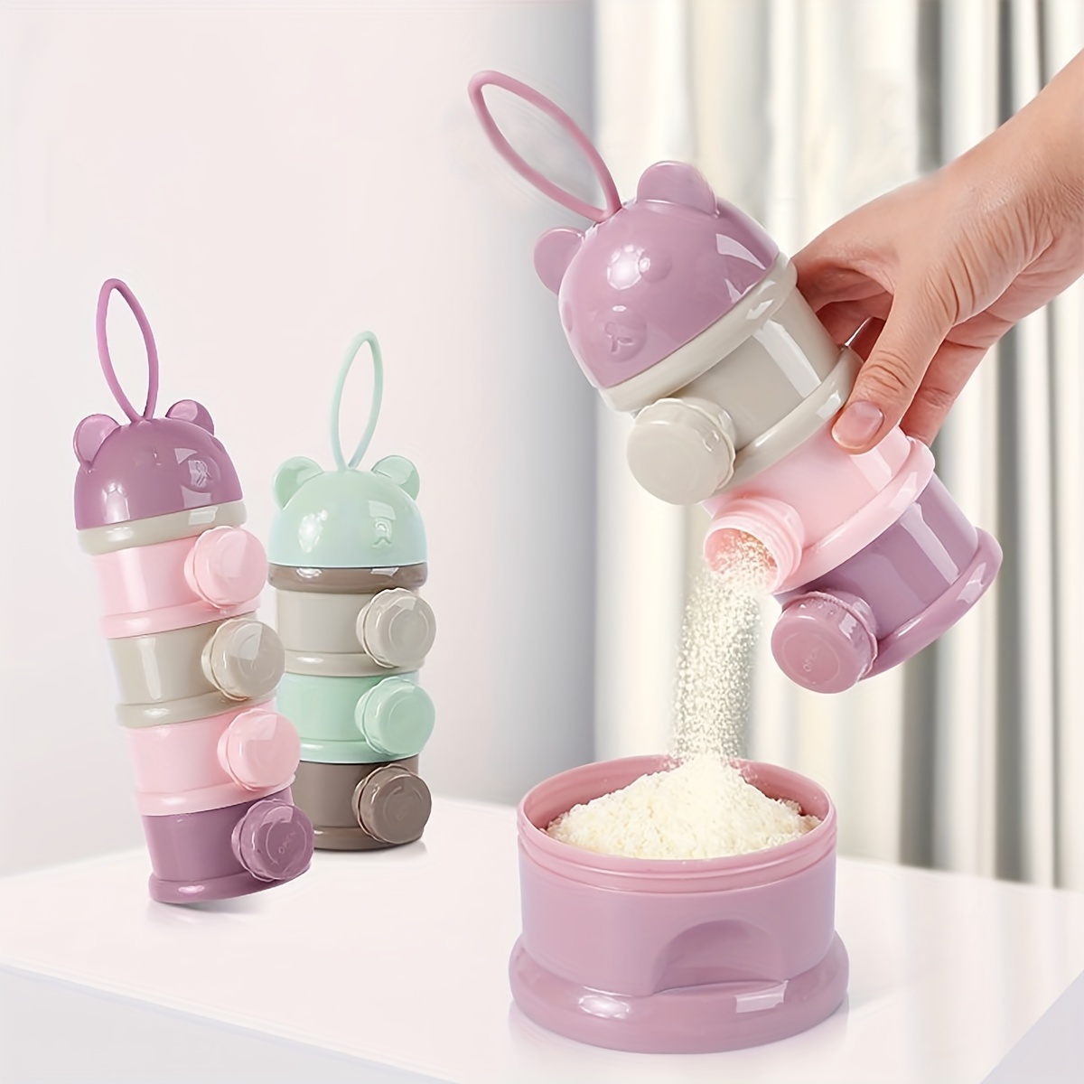 Contenedor de leche en polvo p - Baby Food Nan reseña y precio