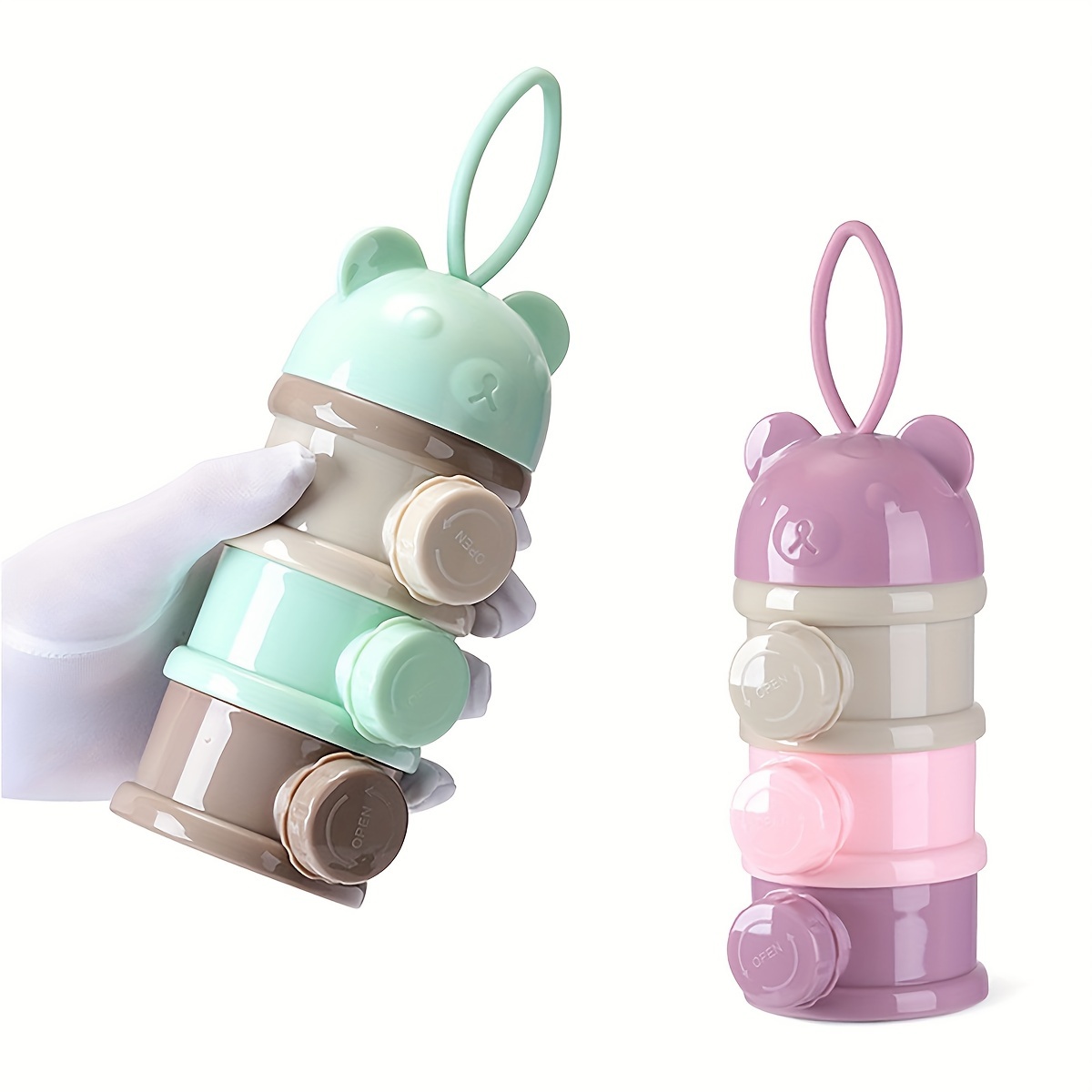 Contenedor de leche en polvo p - Baby Food Nan reseña y precio