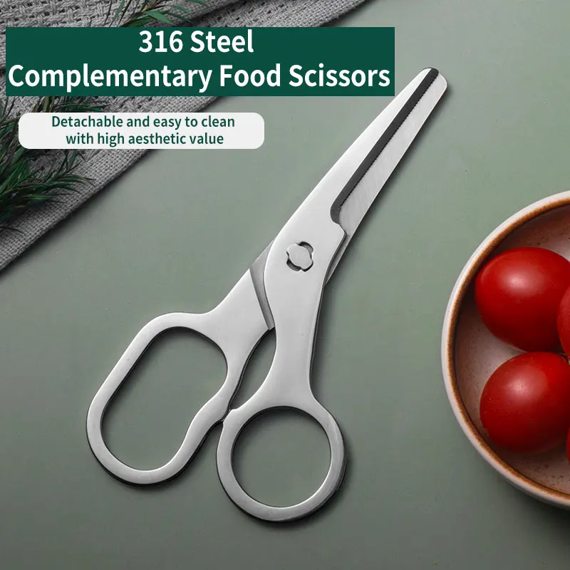 Tijeras para Comida de Bebé co - Baby Food Scissors reseña y precio