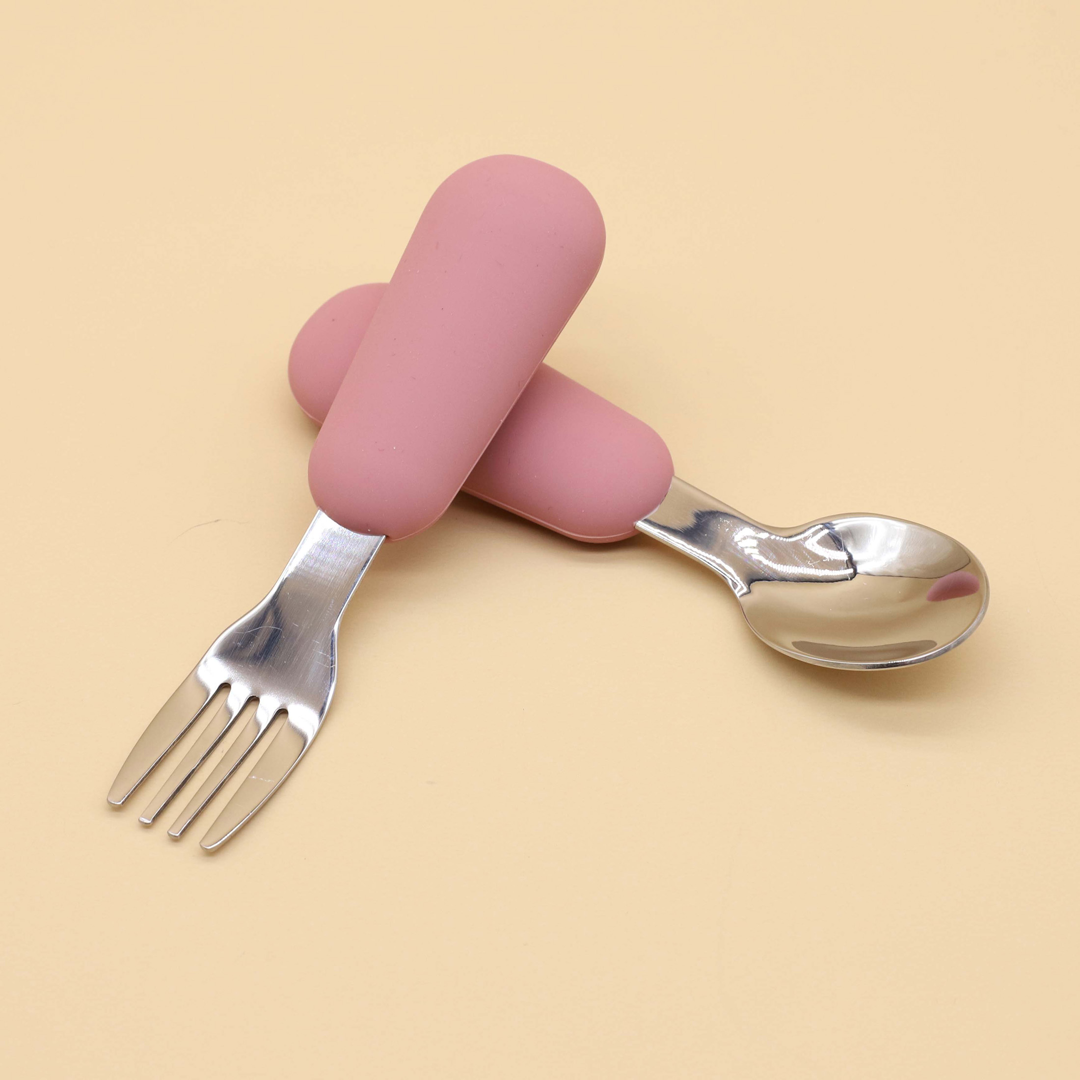 Tenedor cuchara de silicona de - Baby Food Nutrition reseña y precio