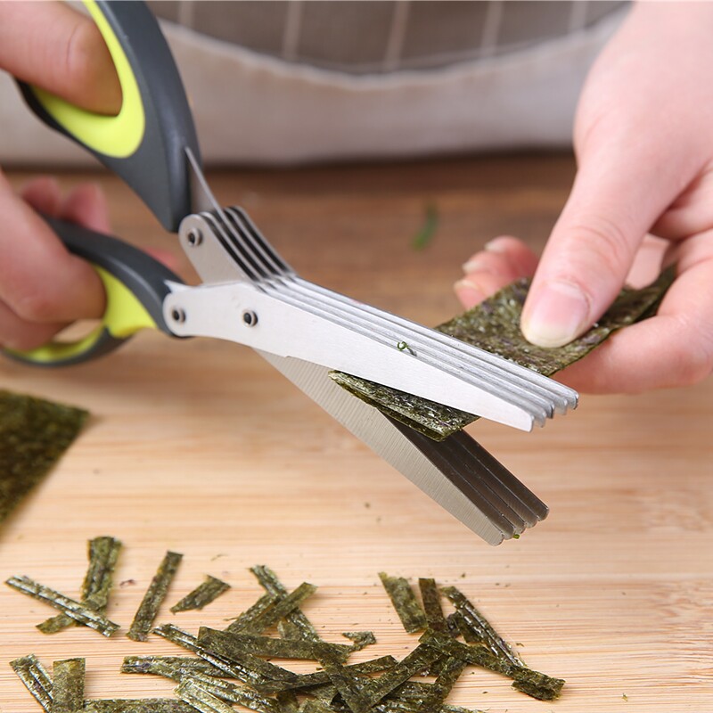 Tijeras para cebollín picado,  - Baby Food Scissors reseña y precio