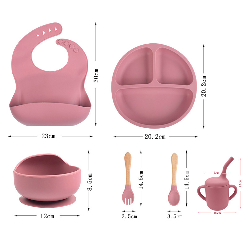 Juego de vajilla de silicona p - Baby Food Nutrition reseña y precio