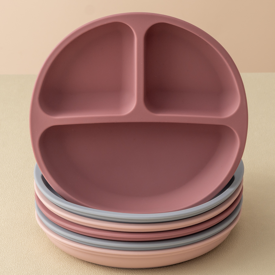 Plato de comedor de silicona c - Baby Food Universe reseña y precio