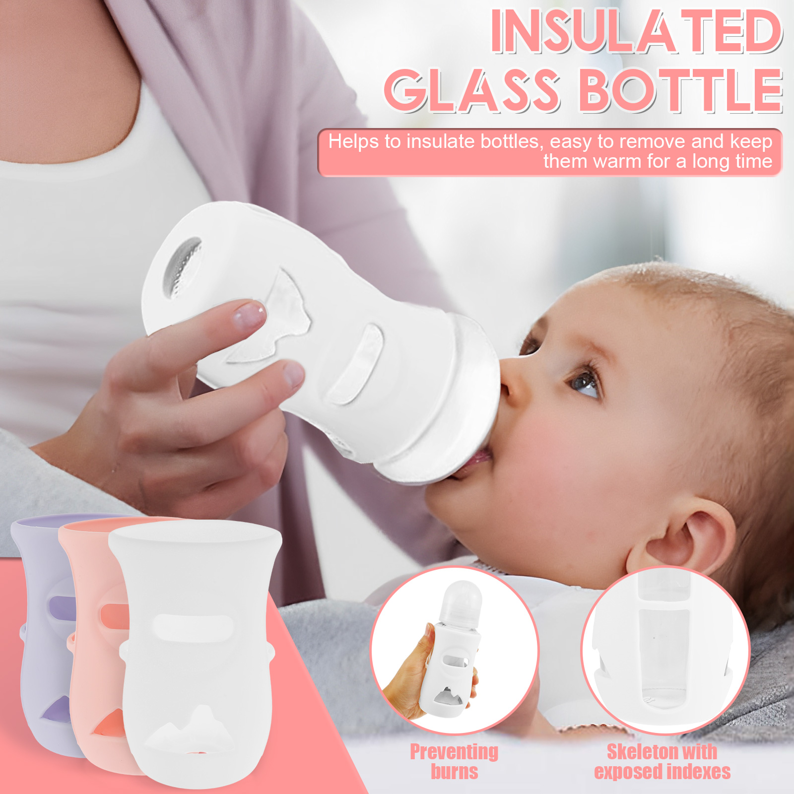 Fundas de silicona Funda de si - Baby Food Nan reseña y precio