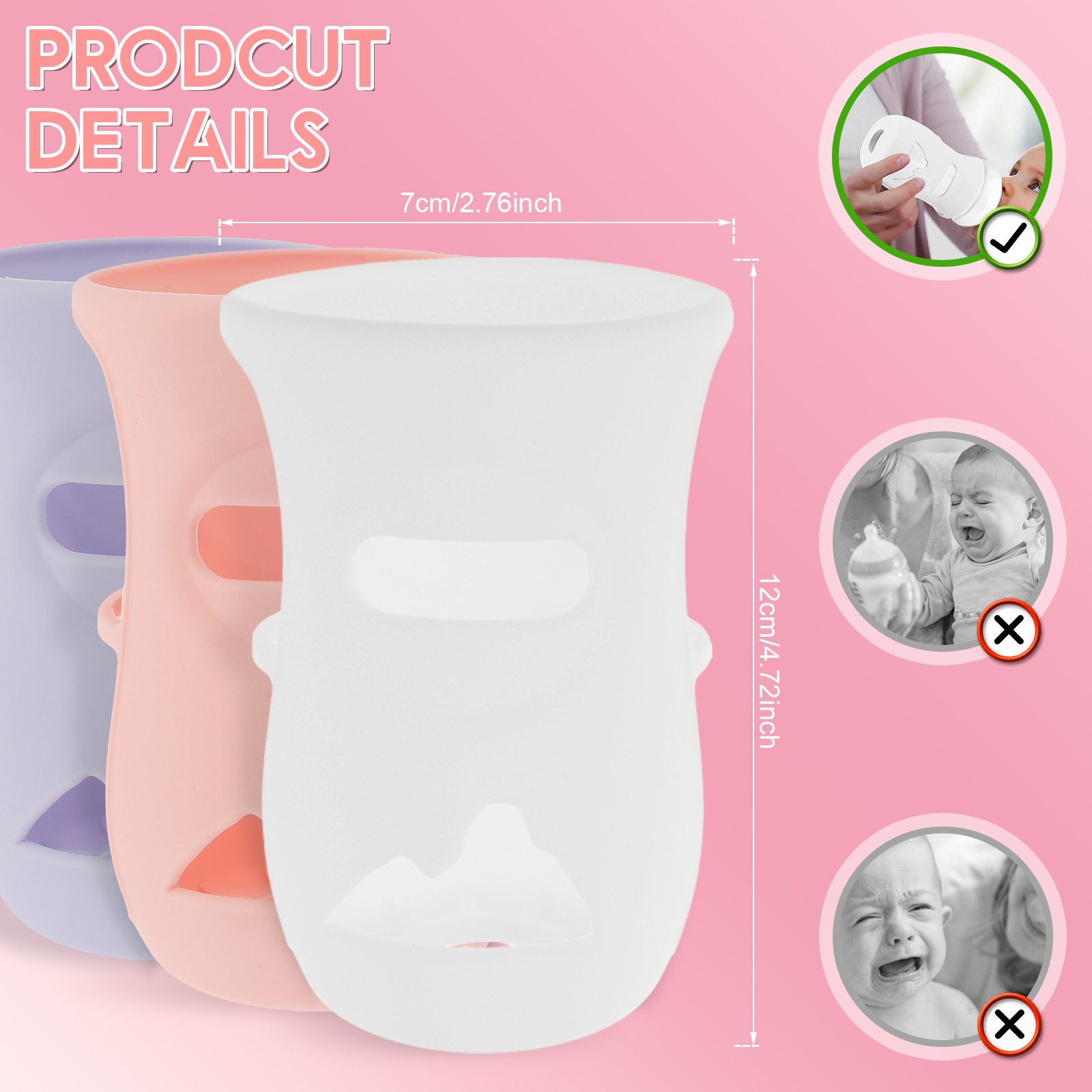 Fundas de silicona Funda de si - Baby Food Nan reseña y precio