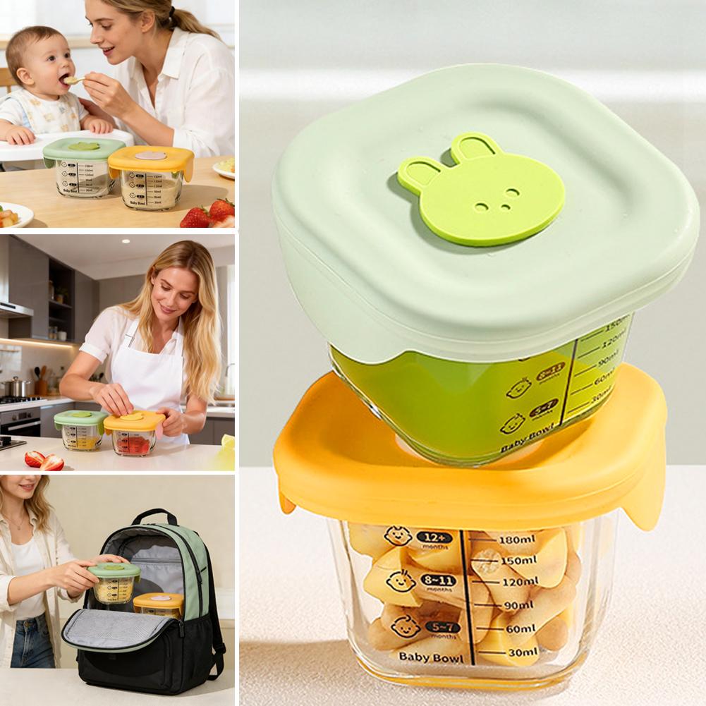 2 Recipientes de Vidrio para C - Baby Food Prep Containers reseña y precio