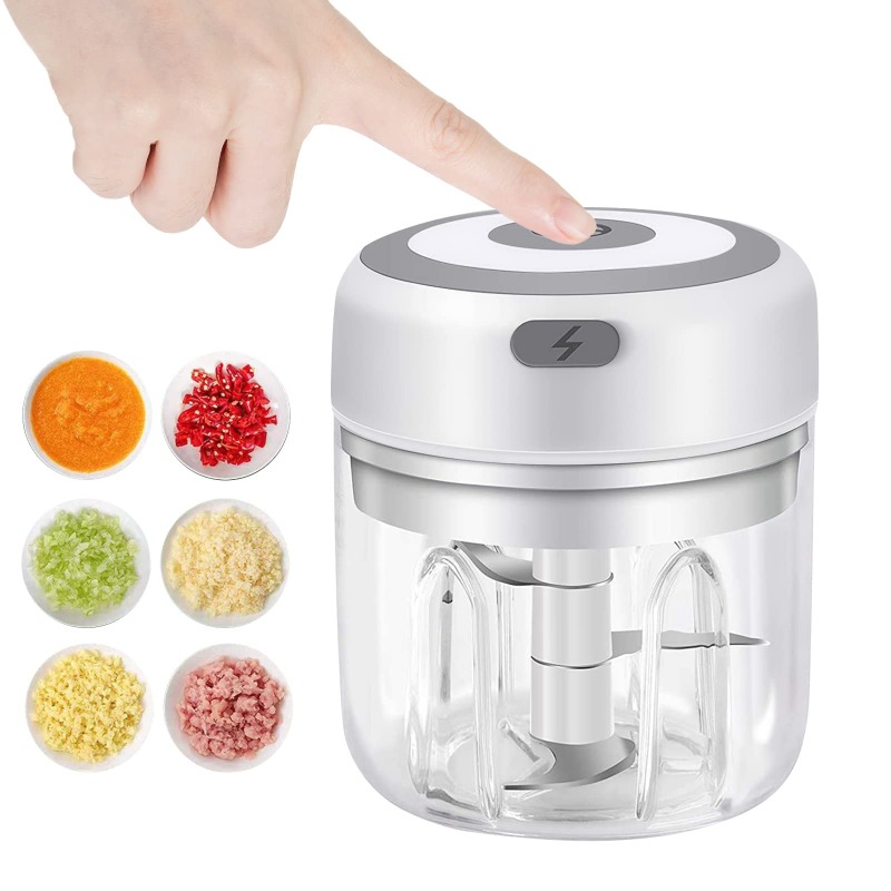 Picadora de Ajo Eléctrica de 2 - Baby Food Ingredients reseña y precio