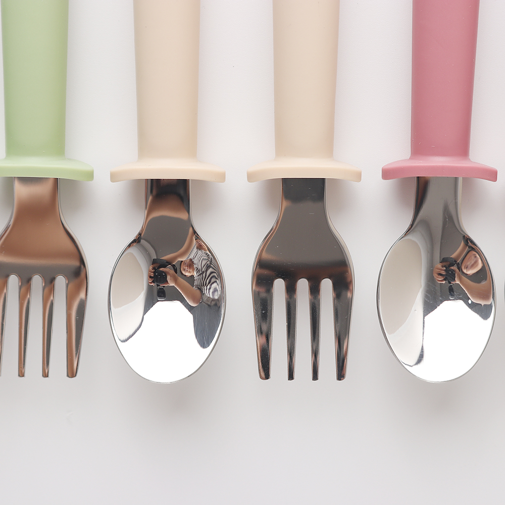 Juego de tenedor y cuchara de  - Baby Food Nutrition reseña y precio
