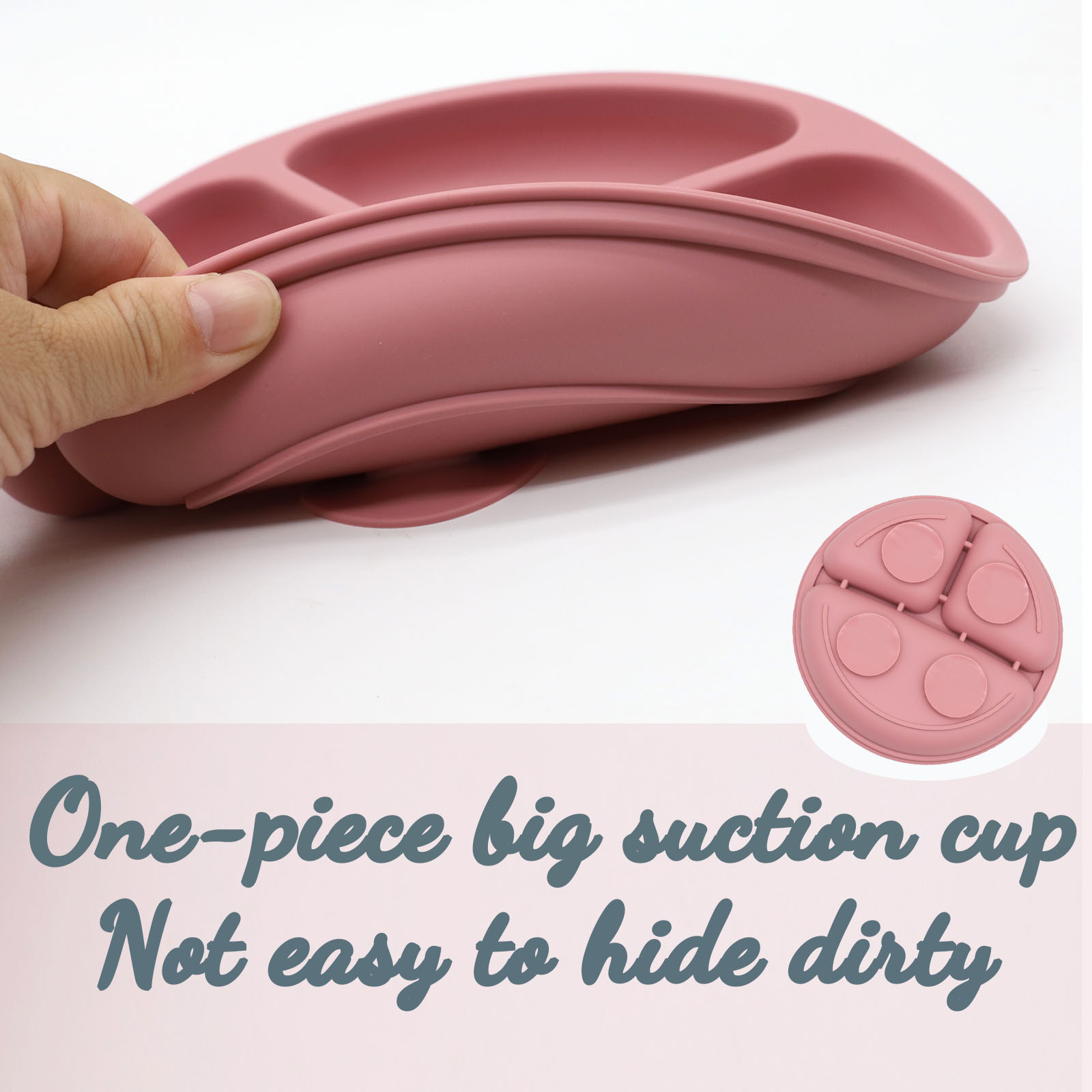 Plato dividido de silicona de  - Baby Food Nutrition reseña y precio