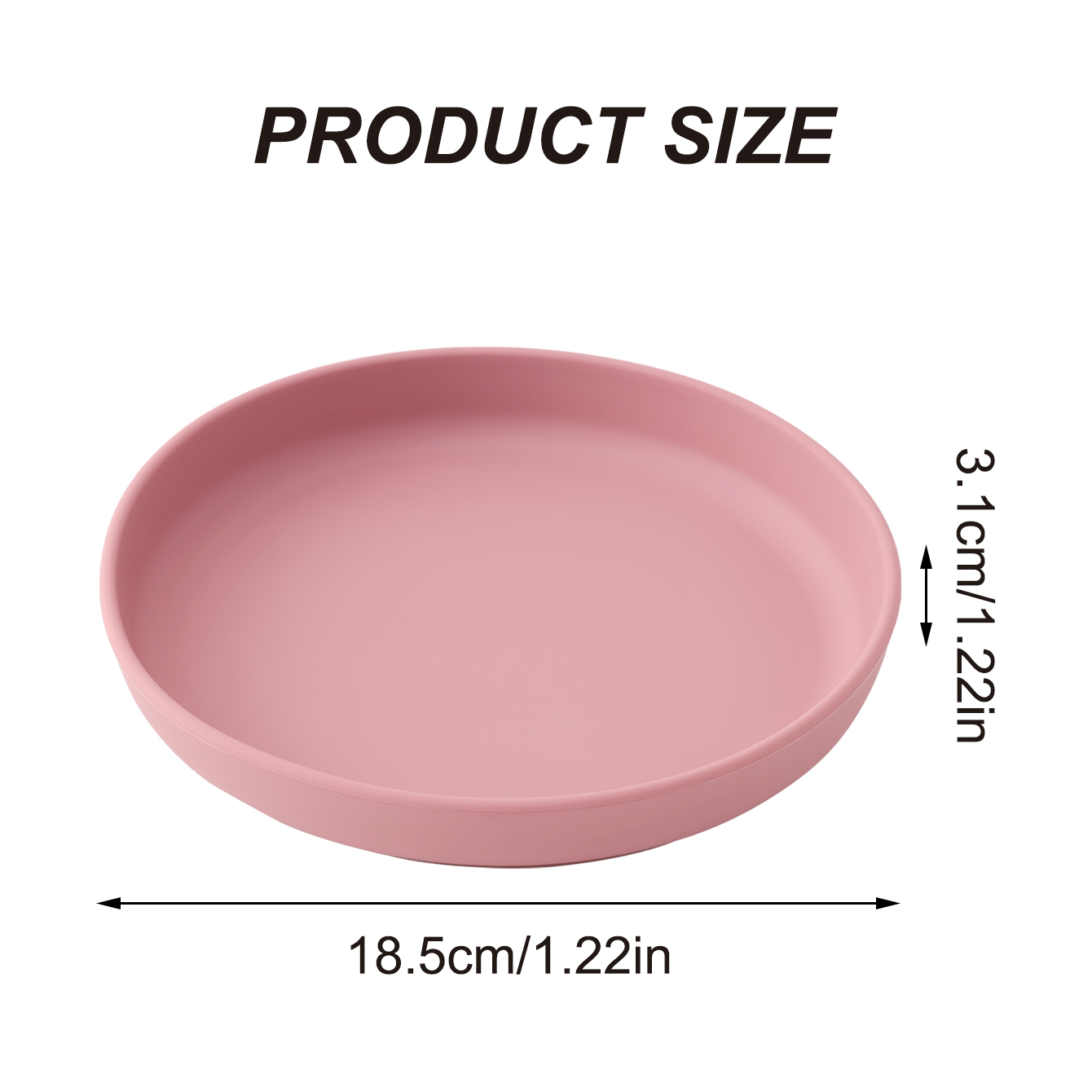 Plato de silicona de grado ali - Baby Food Nutrition reseña y precio